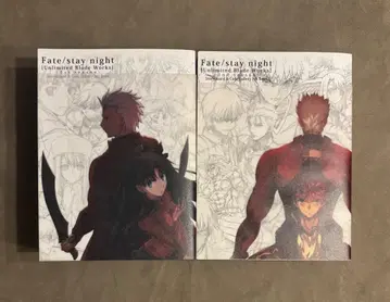 Fate ubw 그림 콘티집 카페 갤러리 원화집 세트