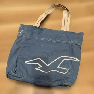 [중고] 홀리스터 토트백 스카이블루