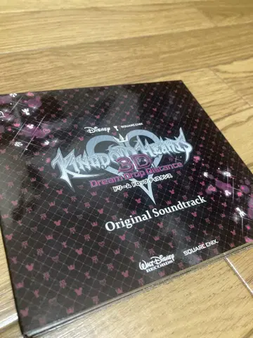 킹덤하츠 3D 드림 드롭 디스턴스 사운드 트랙 CD 3매 세트