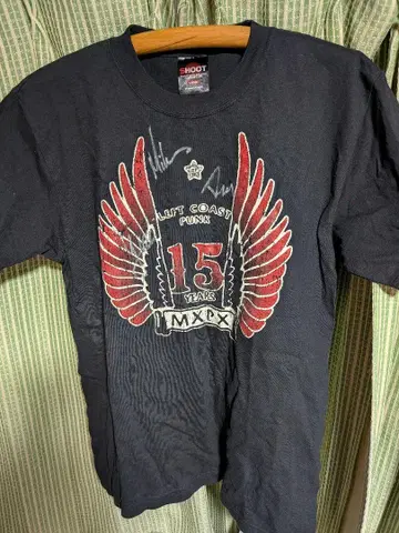 MXPX 친필 사인 셔츠