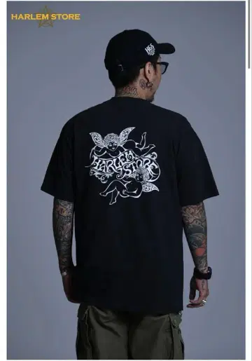 HARLEM STORE 할렘 스토어 TSY 오리지널 t셔츠