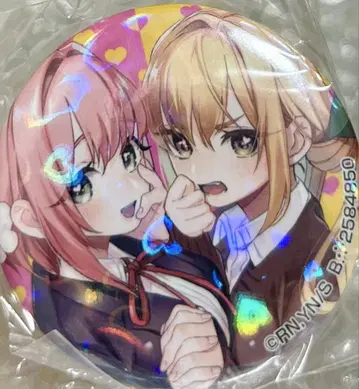 네가 너무너무너무너무 좋은 100명의 여자친구 100카노 원작 캔뱃지