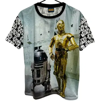 스타 워즈 C-3PO R2-D2 티셔츠