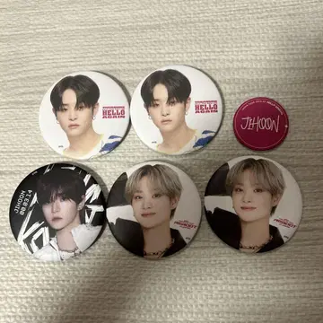 treasure 지훈 캔뱃지 세트