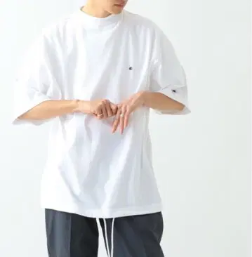 Champion x BEAMS / 별주 빅 페이크 티셔츠