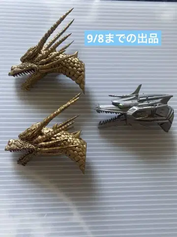 제일복권 고질라 몬스터 헤드 마그넷 메카 킹기도라 세트