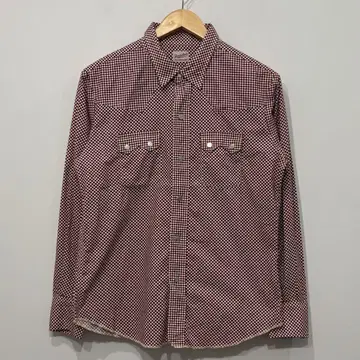 TENDERLOIN T-SADDLEMAN 플래그 체커 셔츠 XS