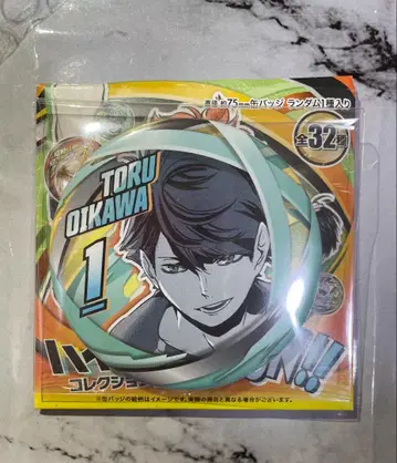 하이큐 컬렉션 캔뱃지 FUN 오이카와 토오루