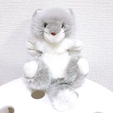 [새상품급] 레트로 고양이 봉제 인형
