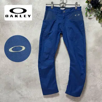 OAKLEY 오클리 스컬 남성용 골프 팬츠 30인치 블루