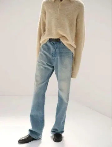 SELVEDGE FADED LIGHT DENIM 23aw size3