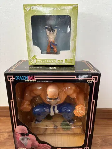 드래곤볼 피규어 세트 거북선인 & 손오공