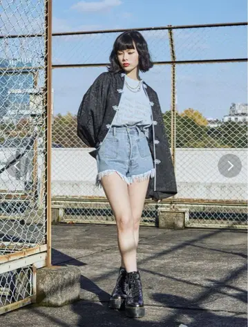 jouetie 차이나 루즈 셔츠 [오버 사이즈 셔츠]