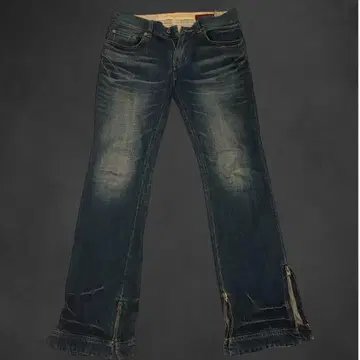 darkblue 데님 pants archive y2k 오니 수염