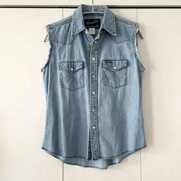 wrangler 데님 셔츠 웨스턴 셔츠 랭글러 빈티지