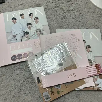 BTS D'ICON JAPAN EDITION 특제 연필 세트