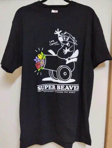 [ sizeL ] SUPER BEAVER 티셔츠