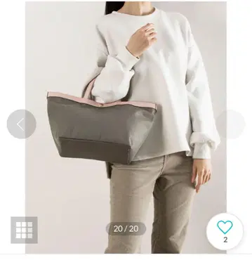 미사용에 가까운 NORM 리사이클 폴리에스테르 B5 토트 완판 색상