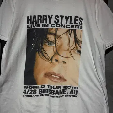 Harry Styles 라이브 콘서트 티셔츠 L