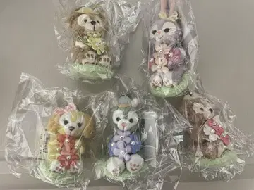 디즈니 더피 봉제 인형 참 5개 세트