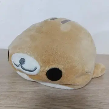 마메고마 산엑스 봉제 인형 줄무늬고마 브라운