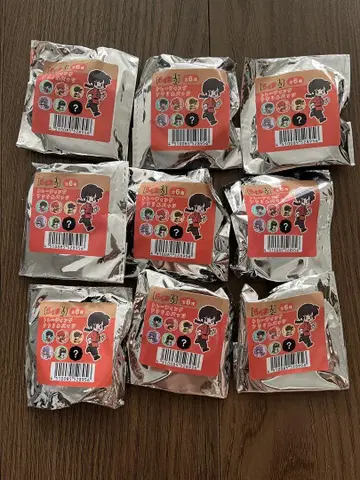 란마 1/2 아크릴 배지 9개 세트