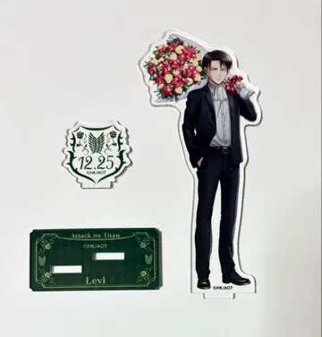 진격의 거인 리바이 생일 기념 페어 아크릴 스탠드