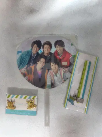 ARASHI 10-11 투어 부채 세트