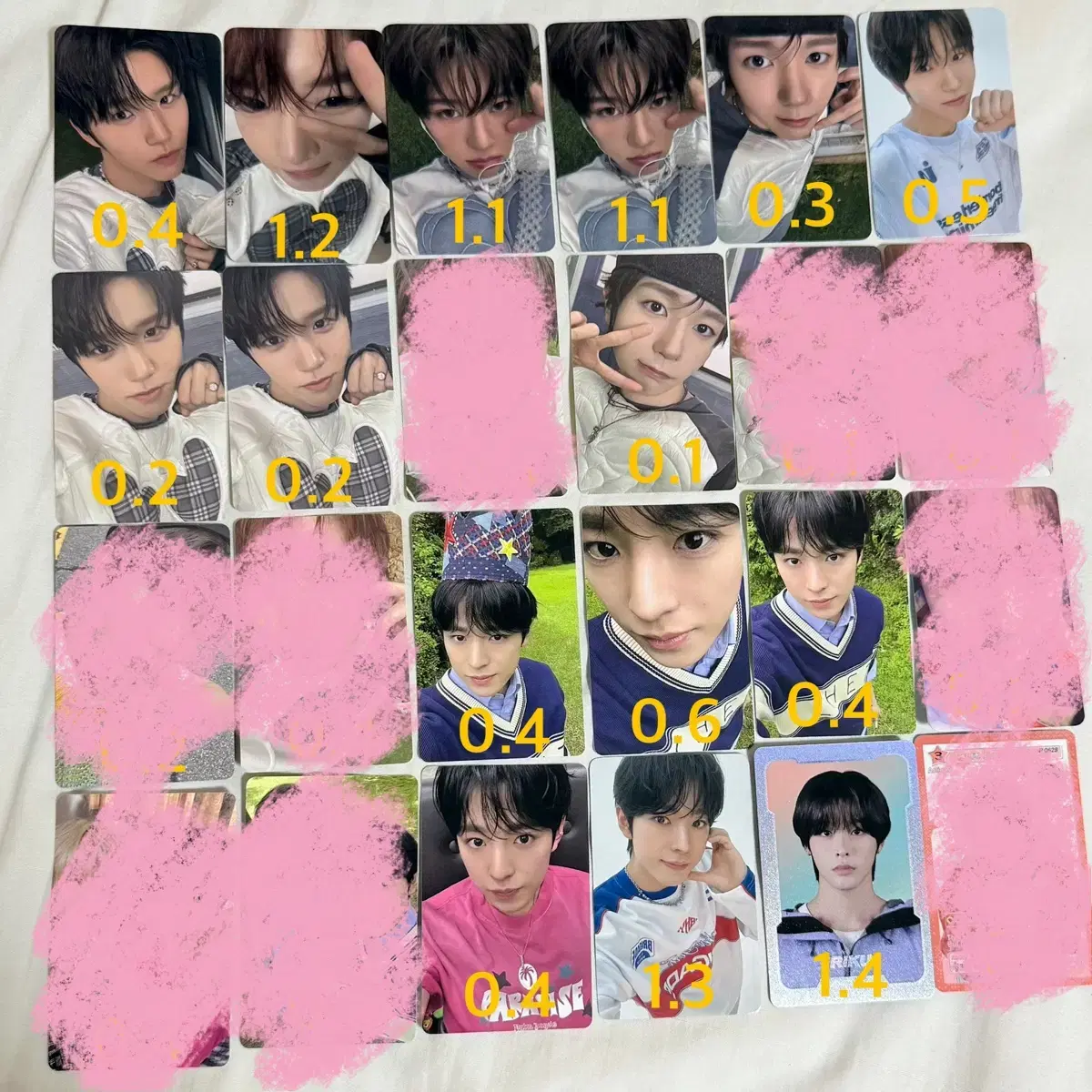【 NCT DREAM 】BTTF ktown4u ヘチャン BUNJANG] NCT Dream BTTF Ktown4u U unreleased photocard Mark