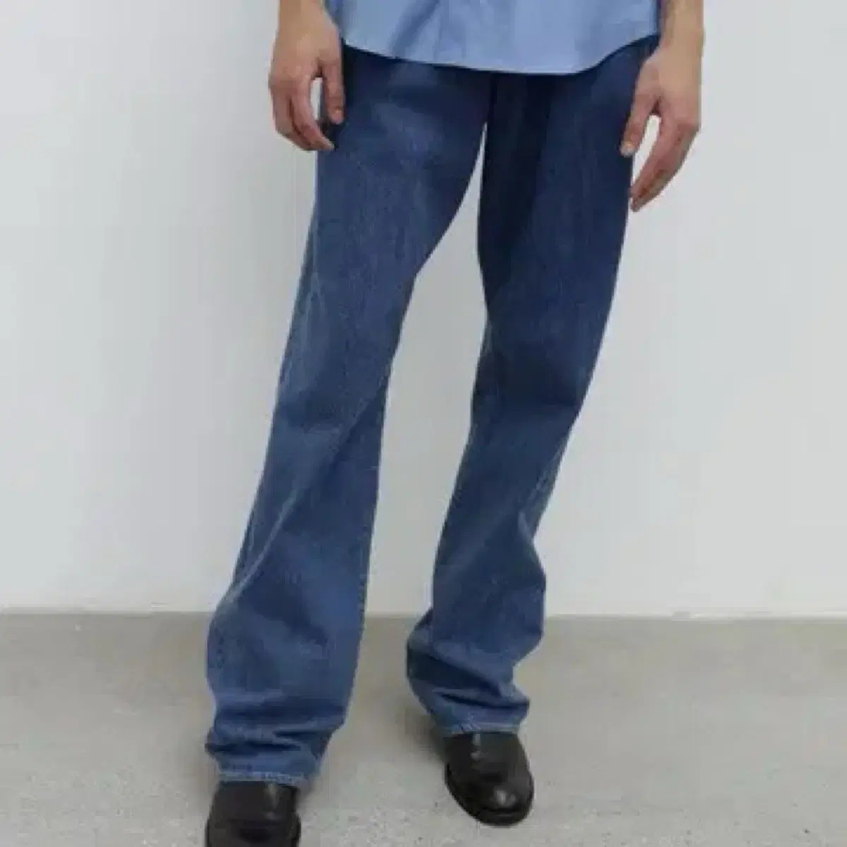 パンツ 25ss AURALEE SELVEDGE LIGHT BELTED PANTS Auralee Selvedge Light Oz Denim Belted Pants Medium Washed