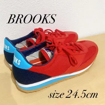 미사용.*BROOKS 브룩스 스니커즈 레트로 디자인 24.5cm