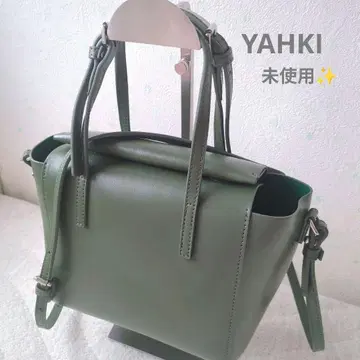 [새상품] YAHKI 야키 그린 미니 숄더백 인기 가벼운 2way