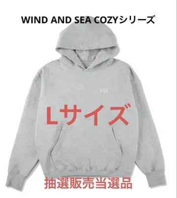 [미사용 새상품] WIND AND SEA COZY 시리즈 후드 맨투맨 L