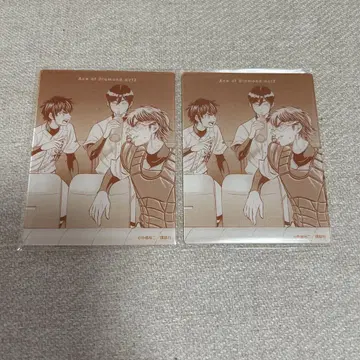 다이아몬드 에이스 미유키 후루야 사와무라 아크릴 카드