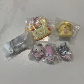 산리오 꿈꾸는 엔젤 스윙 키티 마이멜로디 쿠로미 폼폼푸딩