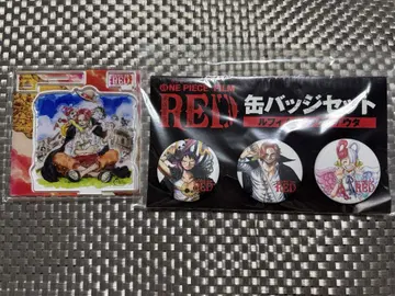 ONE PIECE FILM RED 캔뱃지 세트 디오라마