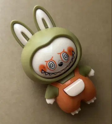 새상품 라부부 변면 완구 키링 orange