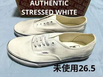 VANS AUTHENTIC 오센틱 스트레스드 화이트 미사용 26.5