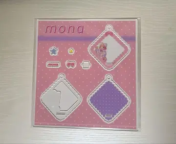 HoneyWorks mona 바스락 아크릴 키링