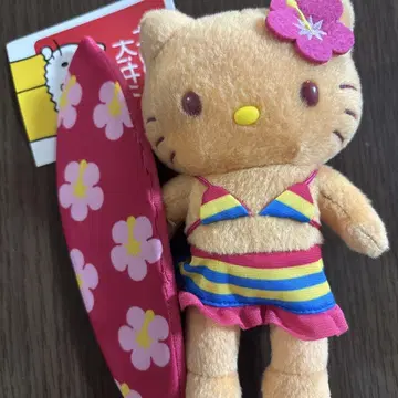 헬로키티 전시회 일광화상 키티 봉제 인형 마스코트 Sanrio 산리오