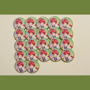 컬러풀피치 자파파 산리오 등신 캔배지