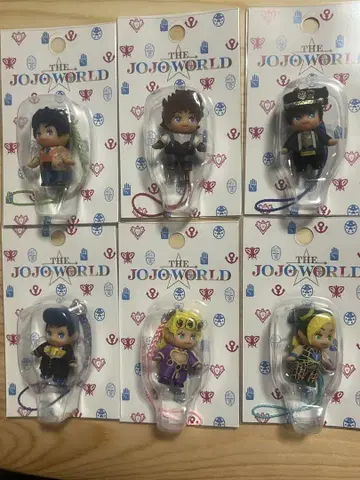 THE JOJO WORLD 큐피 스트랩 6종 컴플리트 세트