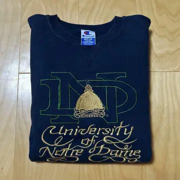 vintage Champion USA 90년대 노트르담 맨투맨
