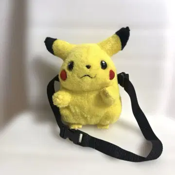 포켓몬 피카츄 봉제 인형 백 가방 레트로 TOMY 당시품 초기