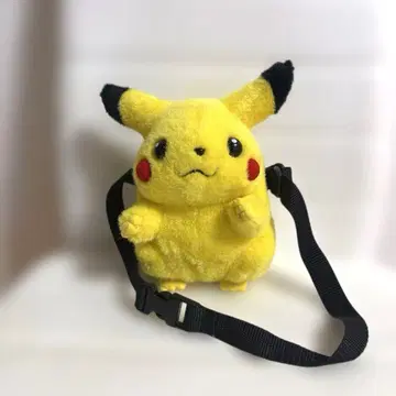 포켓몬 피카츄 봉제 인형 백 가방 레트로 TOMY 당시품 초기