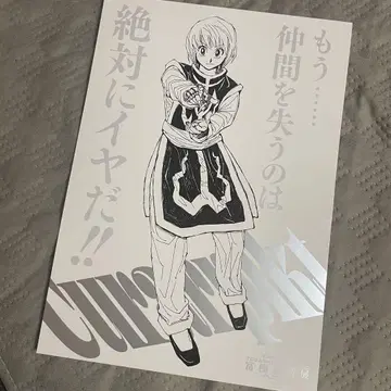 HUNTER x HUNTER 크라피카 토가시전 A4 포스터