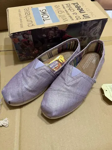 탐스 슬립온 라벤더 22.5cm