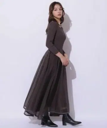 리랜드트루 에어리 도킹 원피스 네이비