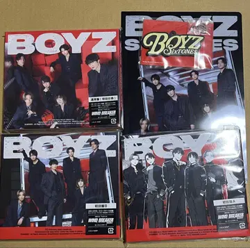 SixTONES BOYZ 세 형태 미개봉 일반ver 초회반 A B