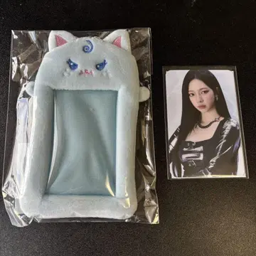 aespa 카리나 포토 카드 홀더 앙콘 서울콘 트레이딩 카드 포함